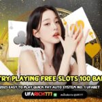 Try playing free slots
